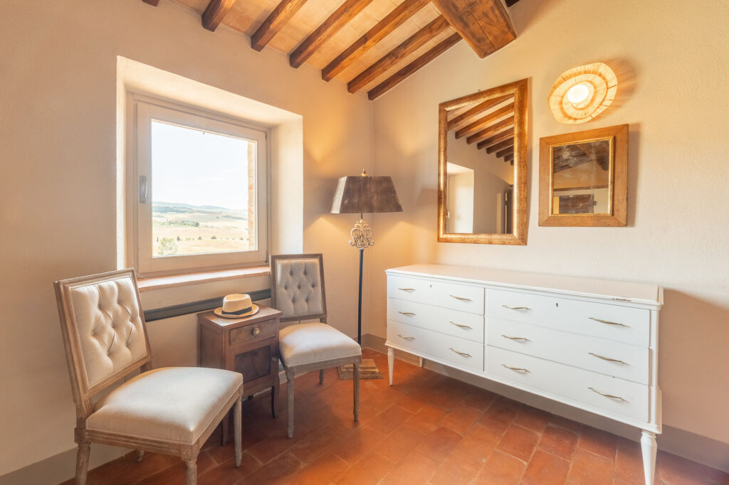 Villa in Val d'Orcia Podere Pennella Interni