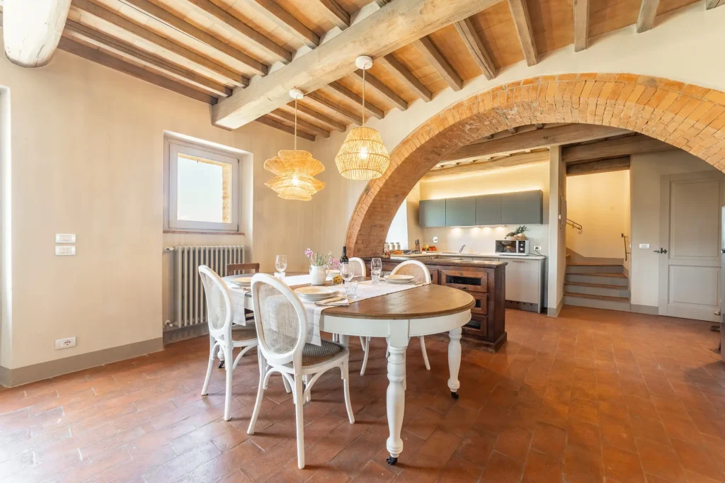Villa in Val d'Orcia Podere Pennella Interni