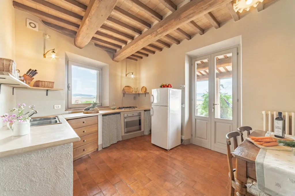 Villa in Val d'Orcia Podere Pennella Interni