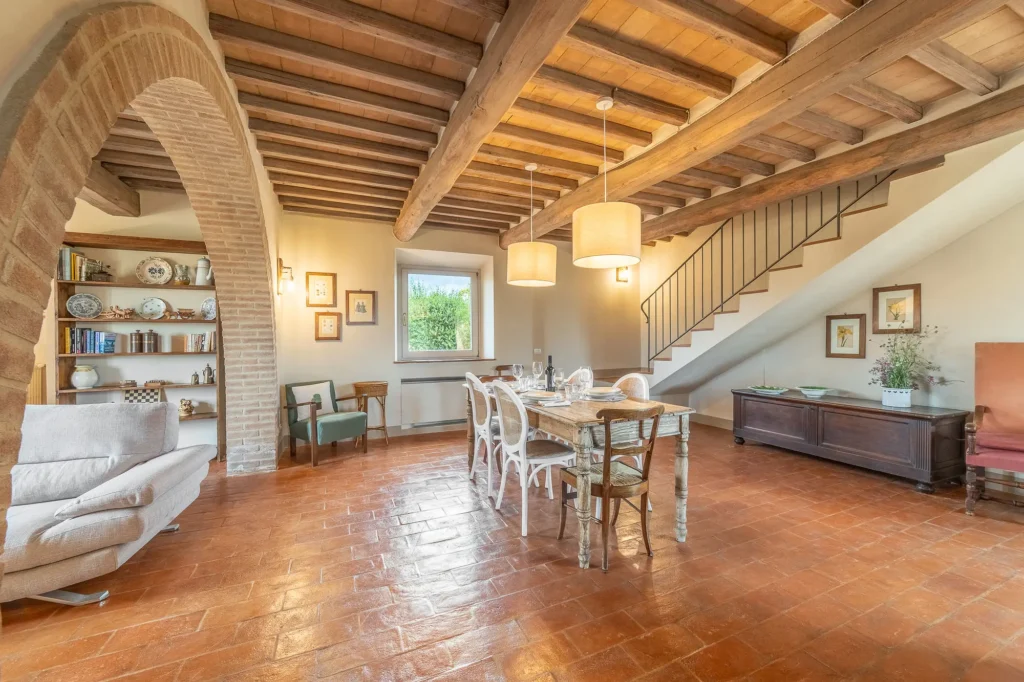 Villa in Val d'Orcia Podere Pennella Interni